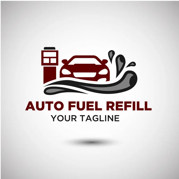 Auto Fuel Logo — Stock Vector