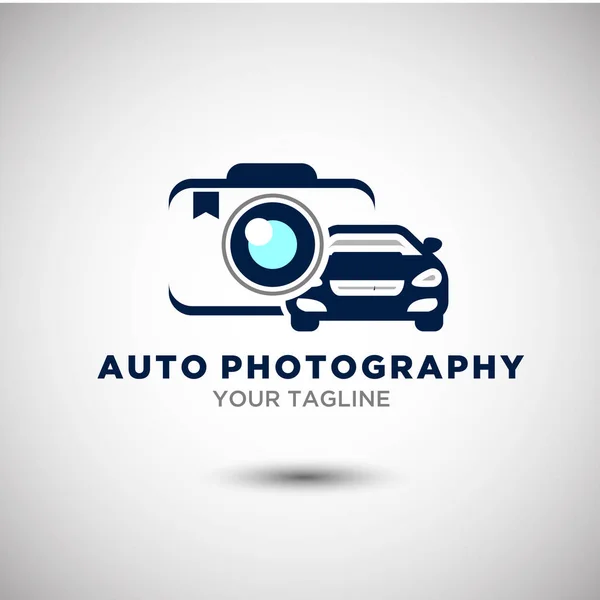 Automatický fotografie Logo — Stockový vektor