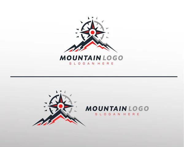 Mountain Logo šablona — Stockový vektor