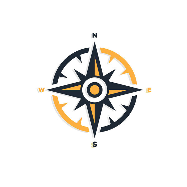 Compass  logo template