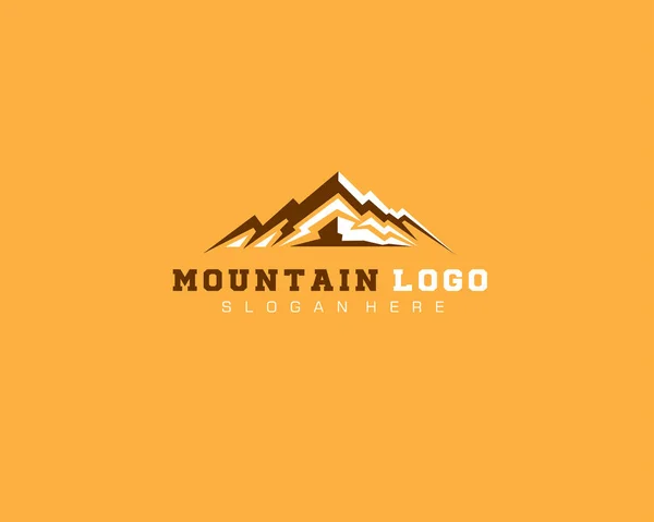 Mountain Logo Template — Stock Vector