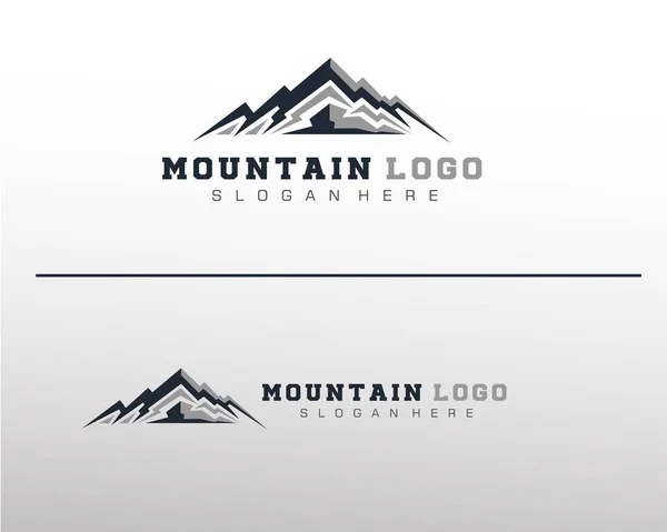 Templat Logo Gunung - Stok Vektor