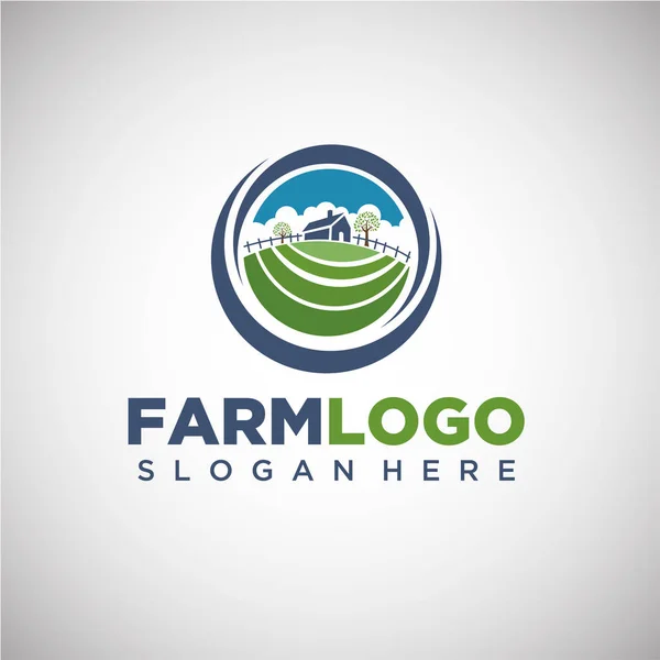 Çiftlik Logo şablonu 