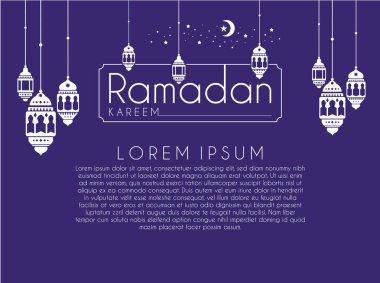 Ramazan Kareem tebrik kartı
