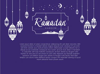 Ramazan Kareem tebrik kartı