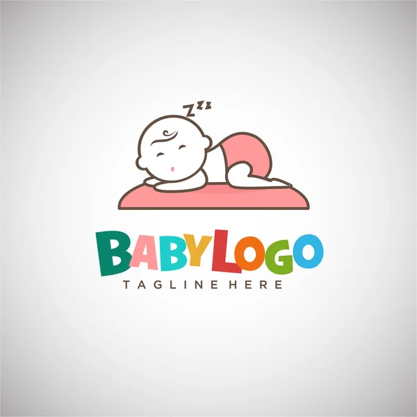 Bebek Logo Renkler metin ile 