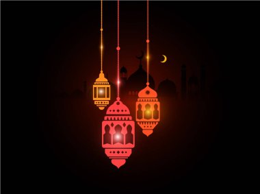 Ramazan Kareem renk ışık