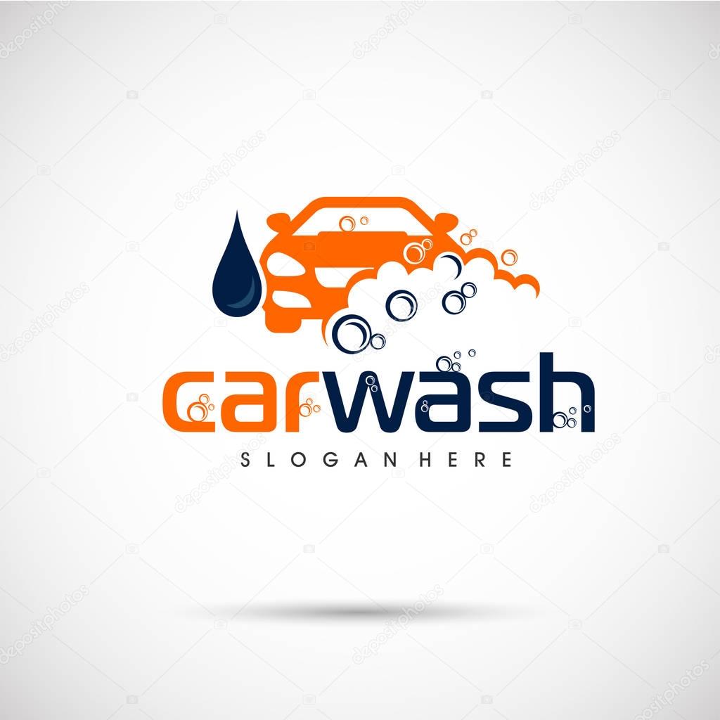 Car wash logo template
