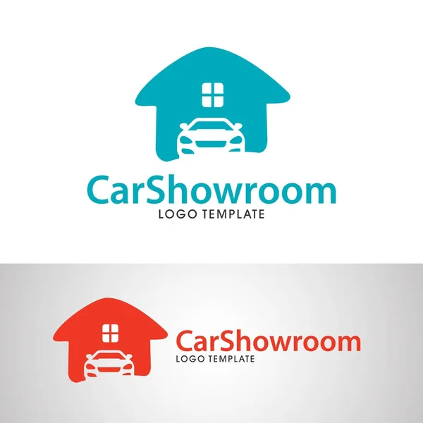 Car Showroom Logo Template — Stock Vector