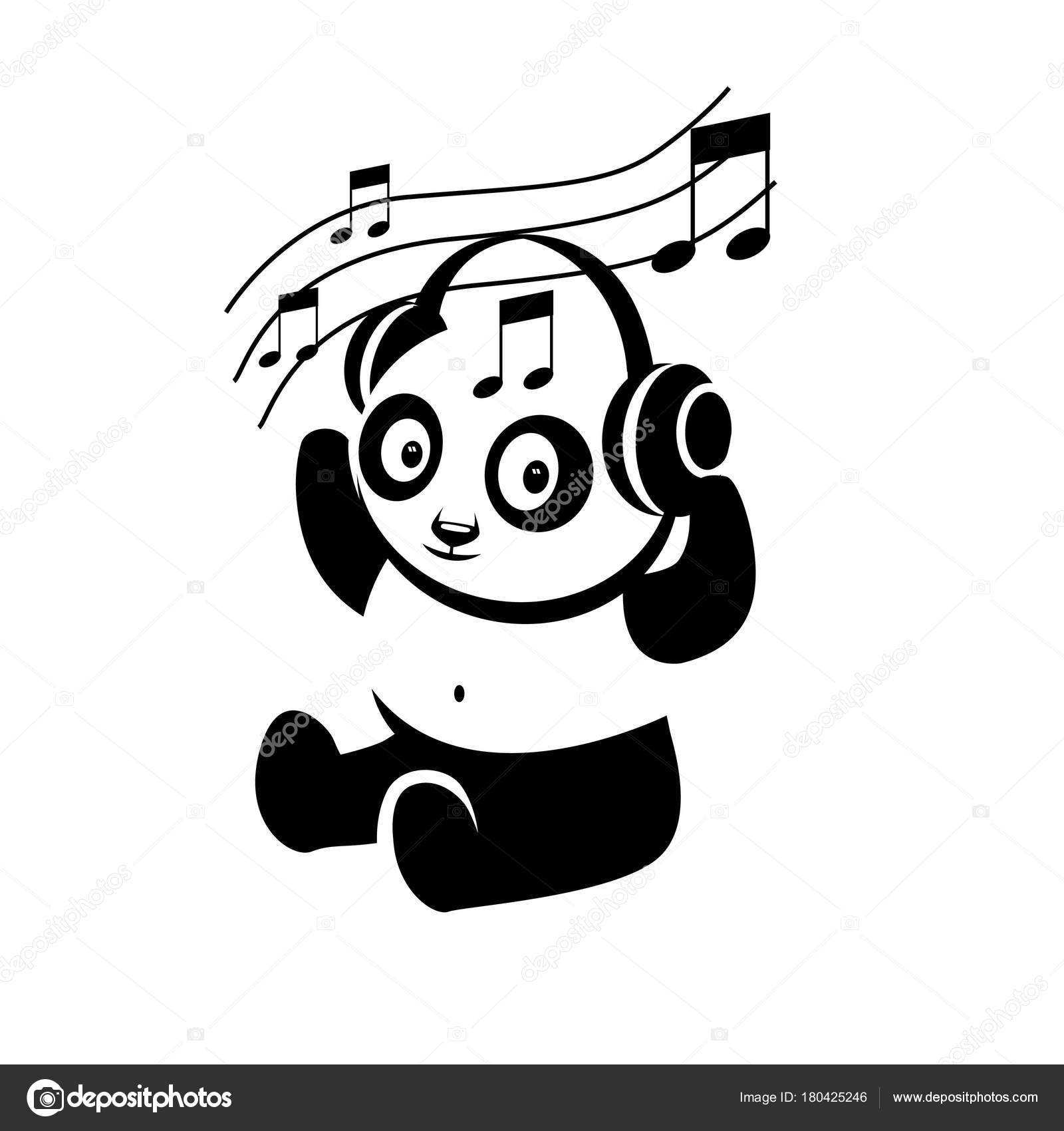 Panda Listening Music Vector Illustration Vector Image By C Yugra Vector Stock 180425246 Black x6, phantom white x6 looks like a panda going out like i'm montana hundred killers, hundred hammers black x6, phantom white x6, panda pockets swole, danny. https depositphotos com 180425246 stock illustration panda listening music vector illustration html