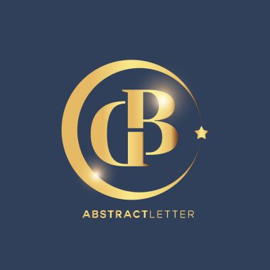 DB altın rozet logo vektör çizim 