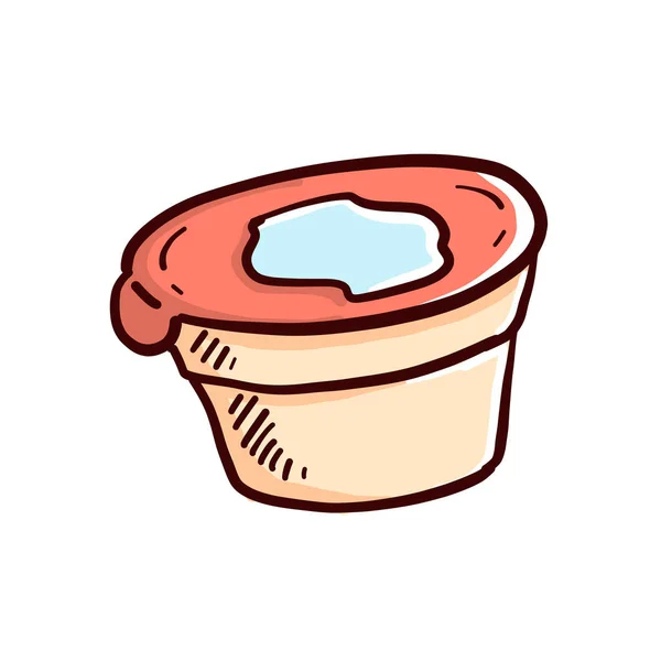 Handdrawn Ice Cream — 스톡 벡터