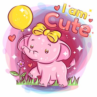 Şirin Hayvan Adı ve Aktivitesi. Renkli Çizgi Film Çizimi