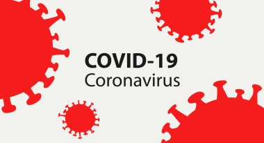Covid-19 Coronavirus kavramı yazıt tipografi tasarımı posterleri. Dünya Sağlık Örgütü WHO, COVID-19, Salgın Hastalıklar Konsepti adlı Coronavirus hastalığına yeni bir resmi isim verdi.