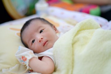 Asya yeni doğan bebek yatağı