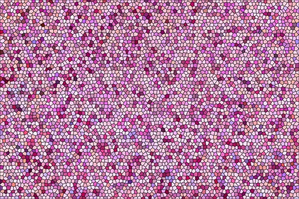 Abstract stained-glass mosaic background, pink and purple — Stock Photo, Image