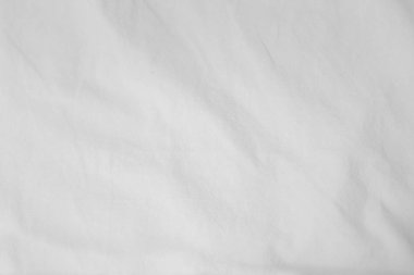 Beyaz hassas yumuşak zemin kumaş veya yatak levha