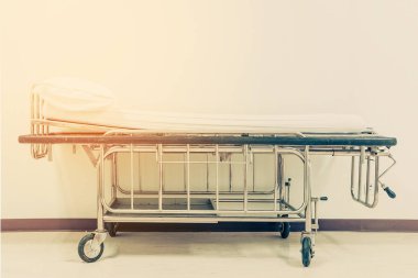 Boş sedye arabası veya WHI olan hasta için hastane el arabalar