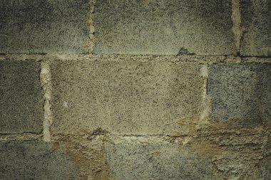 Eski soyulması boya tuğla duvar grunge ve kirli, arka plan.