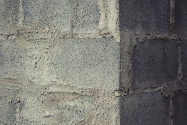 Eski soyulması boya tuğla duvar grunge ve kirli, arka plan.