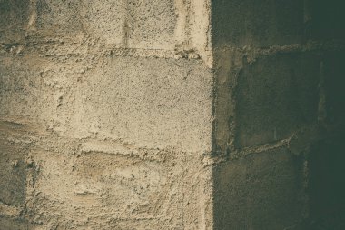 Eski soyulması boya tuğla duvar grunge ve kirli, arka plan.