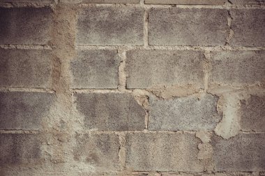 Eski soyulması boya tuğla duvar grunge ve kirli, arka plan.