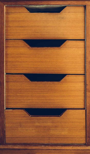 Açık çekmece ahşap çerçeve kabine kapı, arka plan