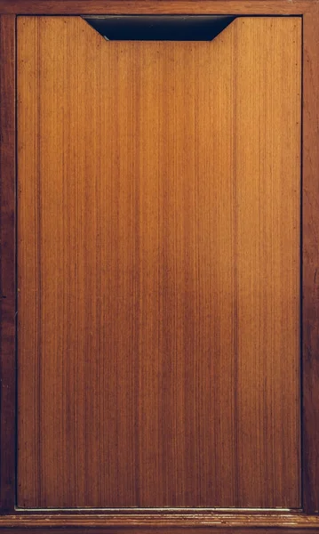 Cajón frontal marco de madera puerta del gabinete, fondo — Foto de Stock