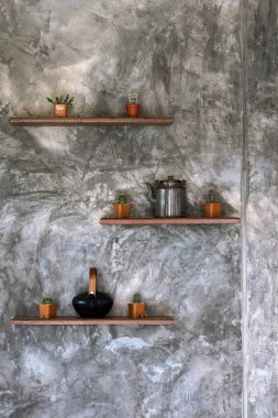 Beton duvar arka plan doku grunge ve gri ile sh yüzey