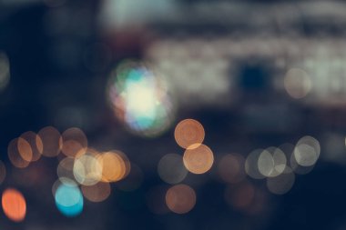 Soyut bulanıklık ışık bokeh arka plan, vintage sesi