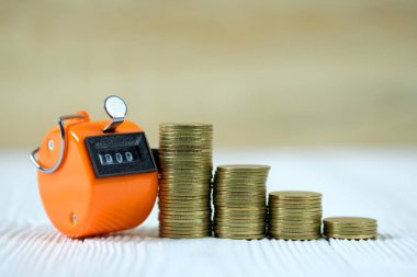 Taksitli sayaç veya 0000 numarayla, adım madalyonun sayma makinesi