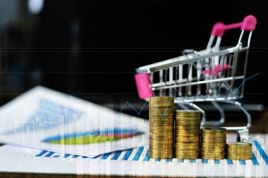 Sikke yığını ve dizüstü dizüstü bilgisayar ile çift pozlama 