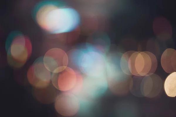 Abstrait flou lumière bokeh fond, ton vintage — Photo