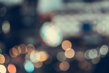 Soyut bulanıklık ışık bokeh arka plan, vintage sesi