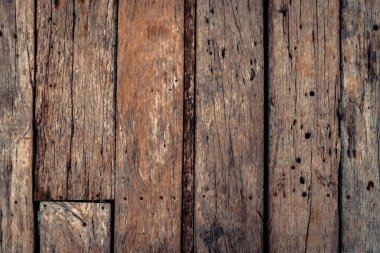 Koyu kahverengi ahşap doku için arka plan, ahşap yüzey için doğal çizgili desenli metin ekleyebilir veya tasarım dekorasyon sanat çalışmaları