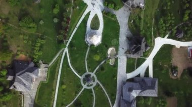 Sapanta-Peri Manastırı, Bucovina Romanya, Unesco 'daki ahşap kilise dünya mirası sahası, dini sembol, eski ahşap kilise ve bahçeler