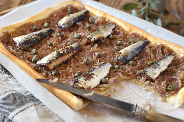 Pissaladiere, Fransız soğan pasta 