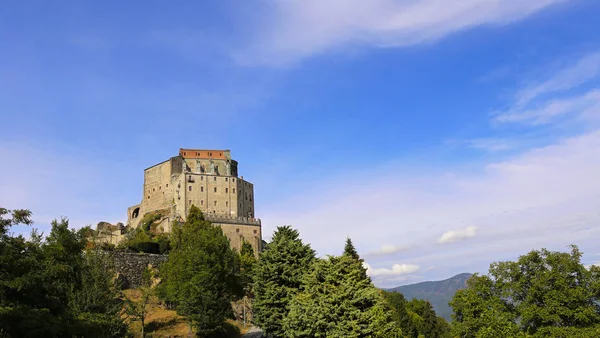 Sacra di San Michele (Abadía de San Miguel), religiosa italiana l — Foto de Stock