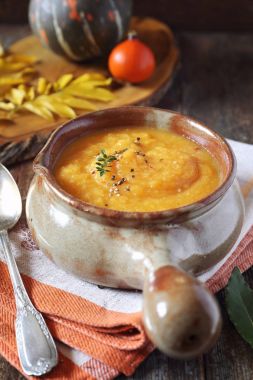 Sebze kabak krem çorbası