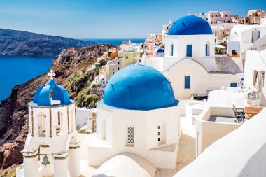 Mavi kubbeleri santorini
