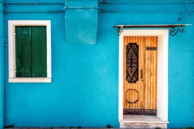 Turkuaz Burano duvar 