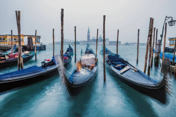 Kék hajók Velence — Stock Fotó