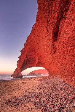 Kırmızı kemer Legzira Beach