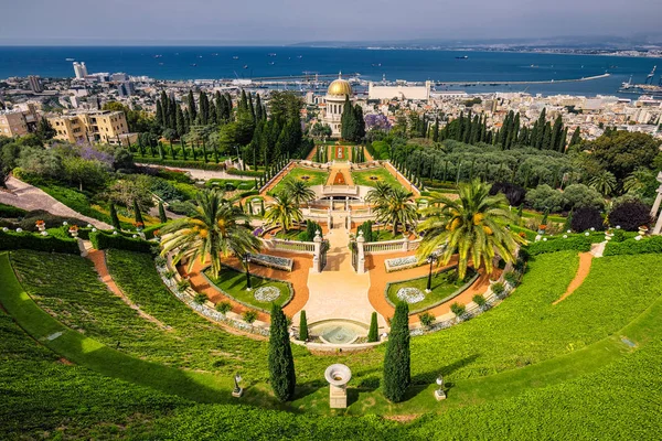 Templo Baha 'i Haifa — Foto de Stock