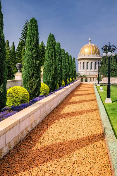 Tempio Baha'i Haifa — Foto Stock