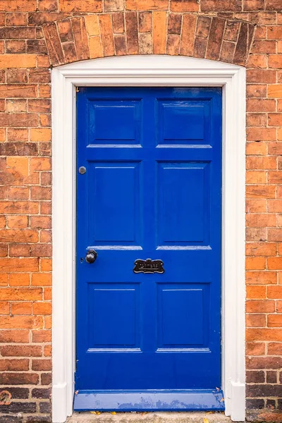 영국 다채로운 문 — 스톡 사진