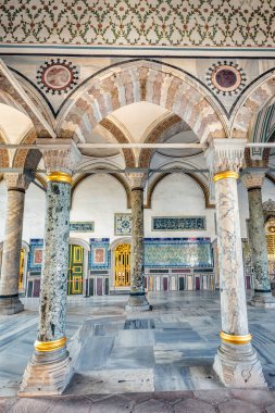 Istanbul, Türkiye 16 Kasım 2016: Topkapı Sarayı Istanbul, Türkiye.
