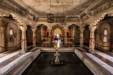 Udaipur kale avlu
