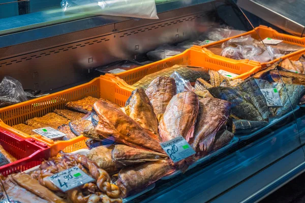 Mercado de peixe de Riga — Fotografia de Stock
