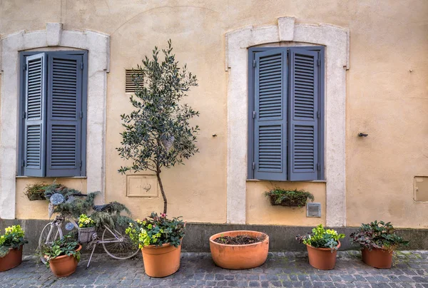 Porta di legno Roma — Foto Stock